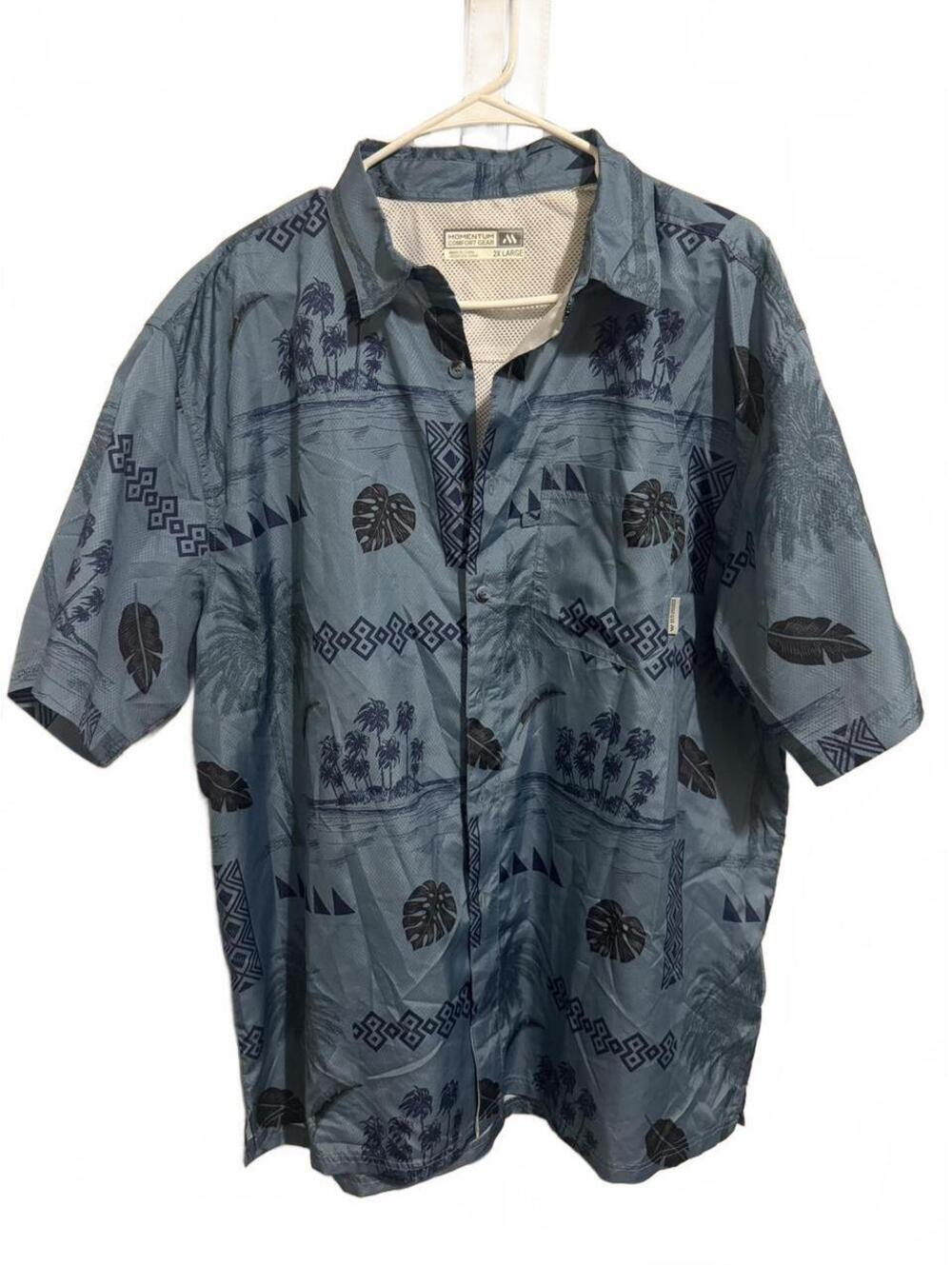 Momentum Comfort Gear Button shirt